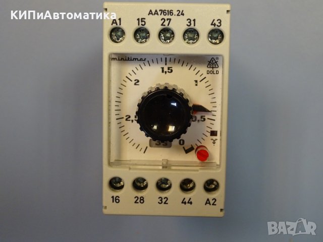 реле време DOLD AA7616.24 timer on-delay 0.15s-30h, снимка 9 - Резервни части за машини - 39382777