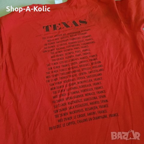 TEXAS 'Jump On Board' Scottish Alternative Rock Band Tee, снимка 3 - Тениски - 38802982