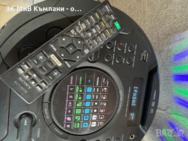 bluetooth колона Sony mhc-v41d, снимка 4 - Тонколони - 54089374