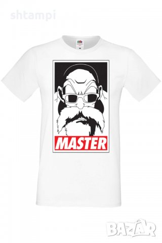 Мъжка тениска Dragon Ball Z Master Roshi,Анимация,игра,Празник,Повод,, снимка 9 - Тениски - 37878813