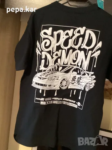 BOXSET Speed demon. M размер, снимка 2 - Тениски - 56152106