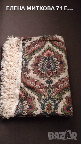 Неупотребявано жакардово покривало за легло или диван, снимка 3 - Покривки за легло - 52311325