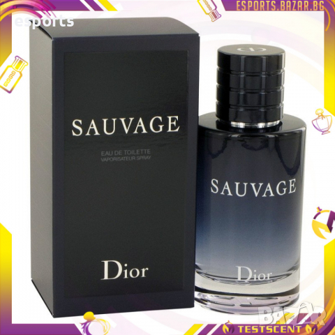 Dior Sauvage EDT Тоалетна вода 100ml автентичен мъжки парфюм Eau de Toilette