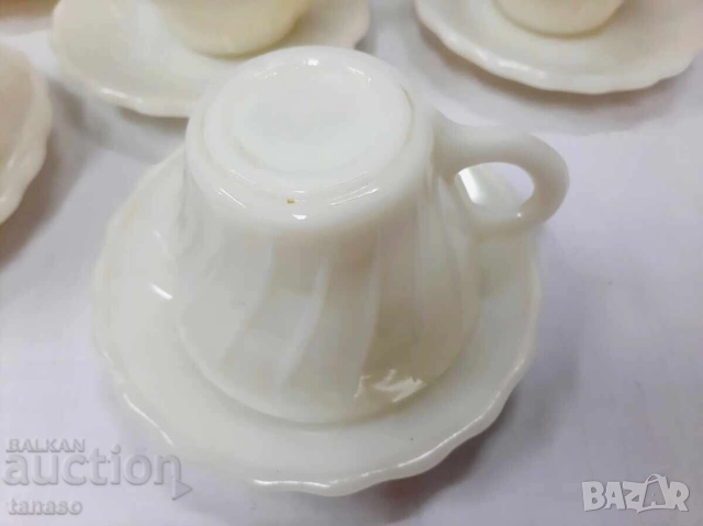 Сервиз за чай- 6 чаши с 6 чинийки(2.2), снимка 6 - Пръстени - 38794354