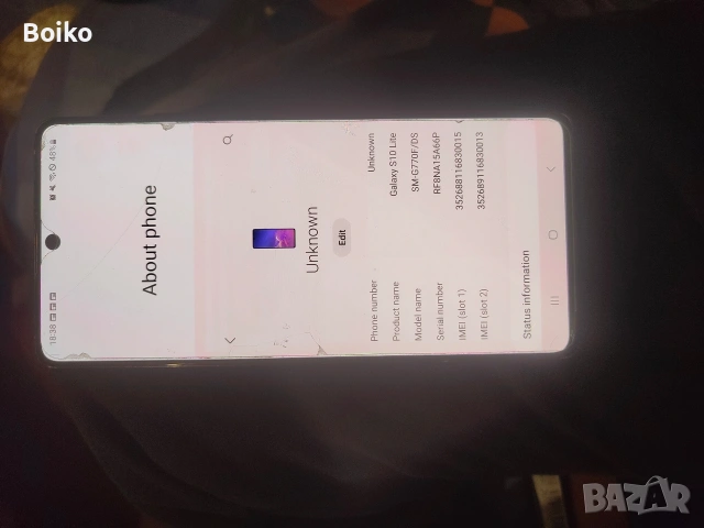 Samsung Galaxy S10 Lite (128GB) 8GB RAM, снимка 6 - Samsung - 53890106