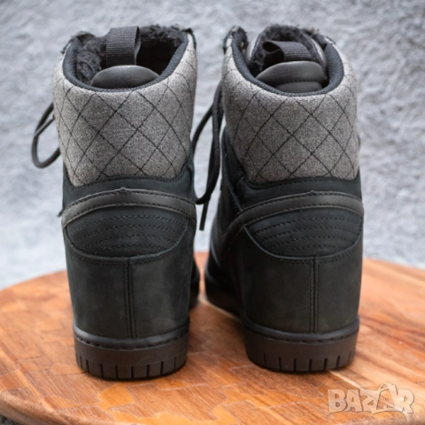 маратонки / кецове на платформа Nike Dunk Sky Hi Sneakerboot Wedge 2.0 номер 38 ,5   , снимка 4 - Маратонки - 52079937