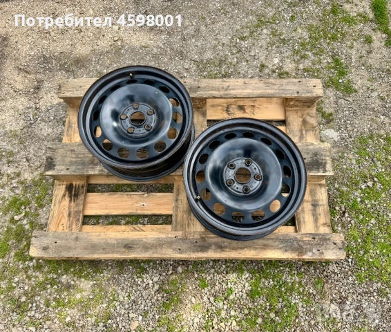 2бр.Оригинални джанти 16 5x112 ET43 за Vw T-Roc,Passat,Touran,Skoda Karoq,Yeti,Seat Ateca,Leon