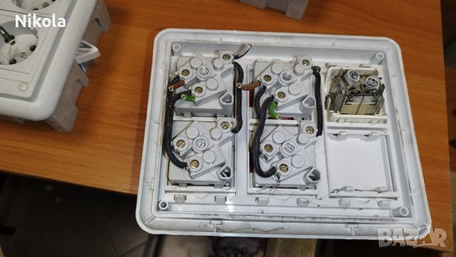 Конзоли с контакти и R&M - FTP розетки 6 и 8бр Cimabox, снимка 4 - Ключове, контакти, щепсели - 44424866