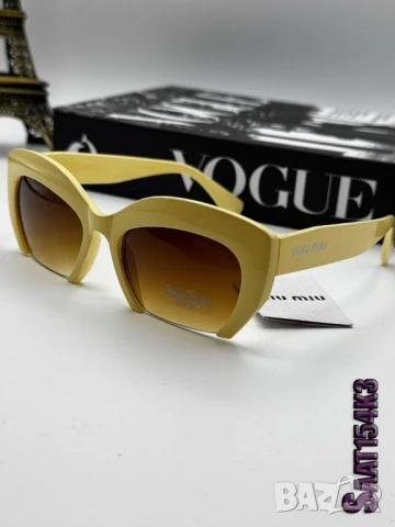 очила с калъф miu miu , снимка 8 - Слънчеви и диоптрични очила - 50580378