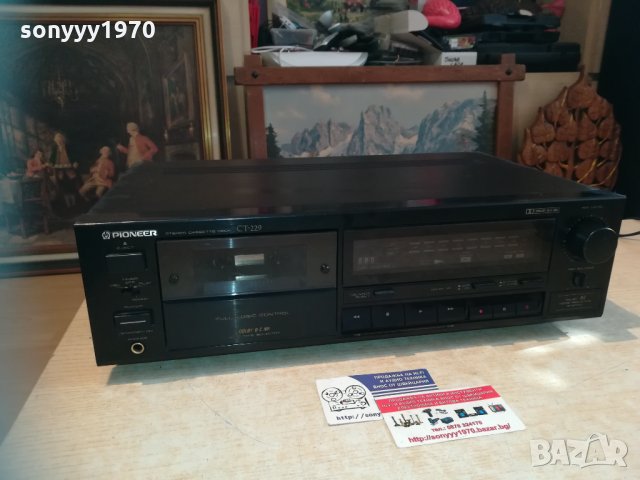 pioneer ct-229 deck made in japan-sweden 0511201703, снимка 4 - Декове - 30687195