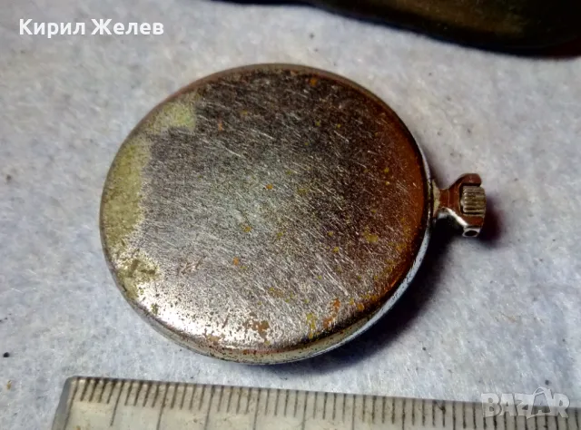 ЗАРЯ 21 КАМЕНЬ СДЕЛАНО в СССР Стар РЯДЪК КОЛЕКЦИОНЕРСКИ РУСКИ ДЖОБЕН ЧАСОВНИК ФУНКЦИОНИРАЩ 49657, снимка 4 - Антикварни и старинни предмети - 48609873