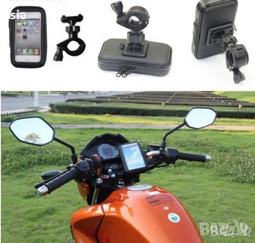 Стойка за телефон за колело универсална поставката за телефон за велосипед, черен, снимка 5 - Аксесоари за велосипеди - 31947130