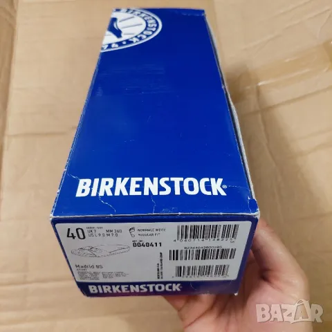 Birkenstock Madrid Birko номер 40 -Flor Sandals - Regular - Silver , снимка 8 - Сандали - 50169646