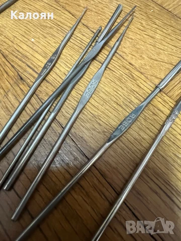 Куки за плетене лот , снимка 9 - Антикварни и старинни предмети - 50601249