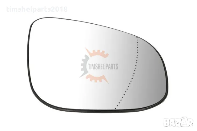 Стъкло за огледало за Renault Kangoo 2008-2021, MERCEDES-BENZ Citan 2012-2021 - Пасажерска страна