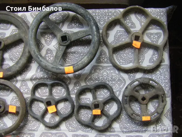 Дръжки, врътки за чугунени кранове, снимка 5 - Резервни части за машини - 50404141