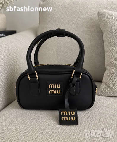 НАЛИЧНА Miu Miu черна чанта