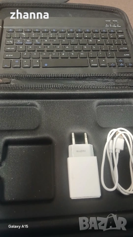 Таблет с кейс ,клавиатура и стилус, снимка 7 - Таблети - 53009572