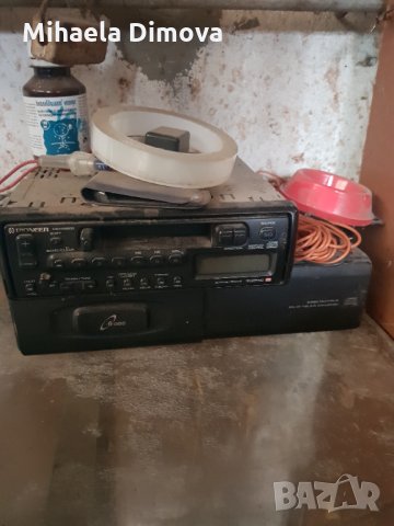 Pioneer retro касетофон+CD changer