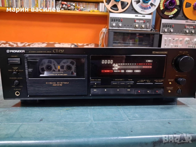 дек pioneer ct 737 3 head