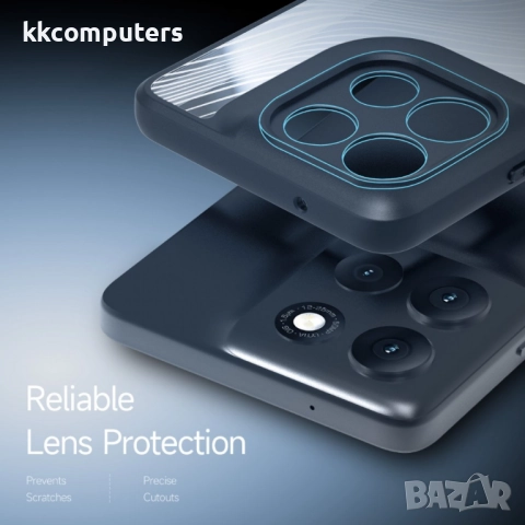 Защитен калъф DUX DUCIS Aimo Series за Motorola Moto G86 5G / G86 Power 5G | Комбинация TPU+PC | Мат, снимка 6 - Калъфи, кейсове - 51929948