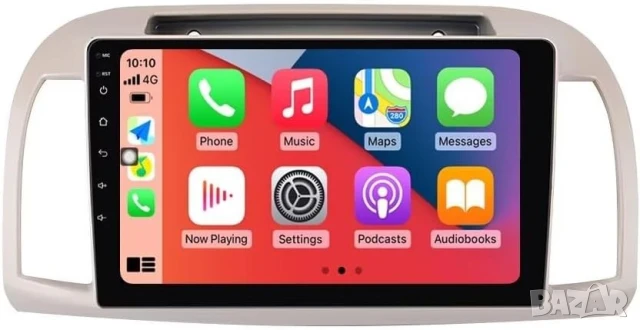 Мултимедия, Двоен дин, Nissan, March, Micra K12, Андроид, Навигация, Нисан, Дин плеър екран Android