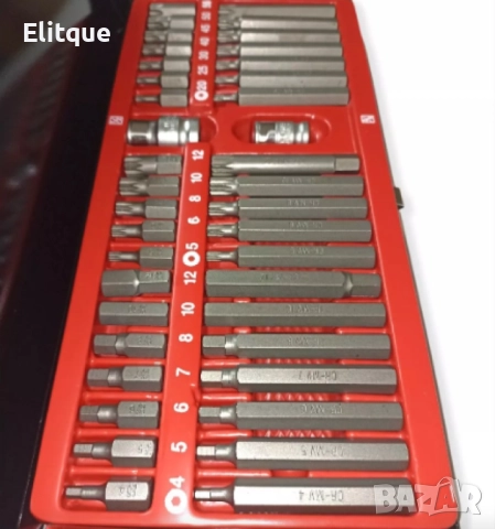 Професионален комплект накраиници KraftRoyal 41 части, снимка 8 - Други стоки за дома - 52861467