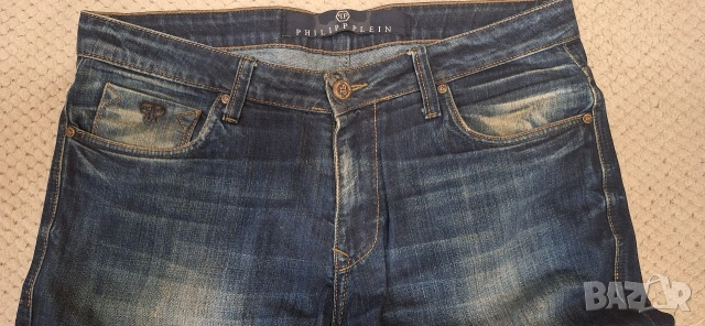 Мъжки дънки Philipp Plein,размер ХЛ, снимка 3 - Дънки - 54224103