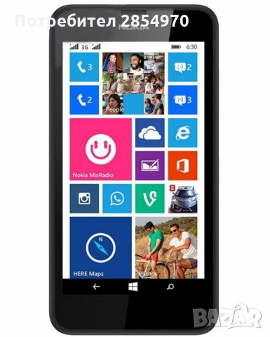 Nokia Lumia 630  3G wifi  gps, снимка 1 - Nokia - 35018766