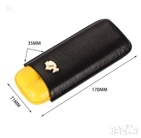 COHIBA кожен калъф за 2 пури, снимка 3 - Други - 42114325