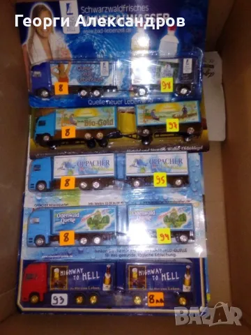 Камиончета в мащаб Н0 1/87, снимка 2 - Колекции - 48209249