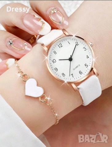 Дамски часовник с гривна, снимка 3 - Дамски - 52880473