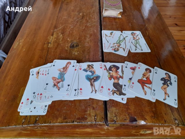 Стари Еротични карти за игра #11, снимка 3 - Други ценни предмети - 42092308
