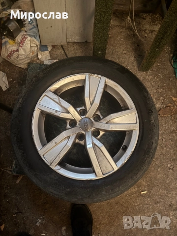 Джанти с гуми 16/ 5х112, снимка 3 - Гуми и джанти - 52976087
