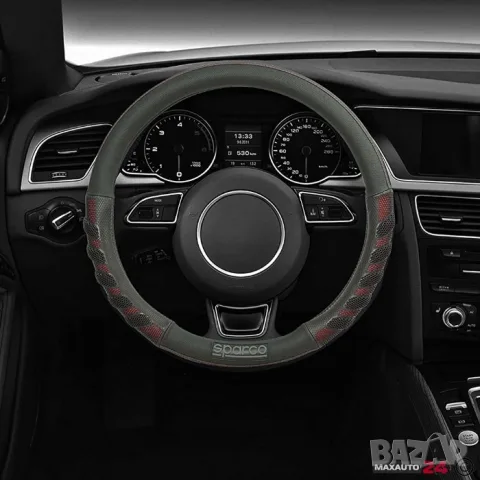 Калъф за волан Sparco червен, снимка 4 - Аксесоари и консумативи - 55859814