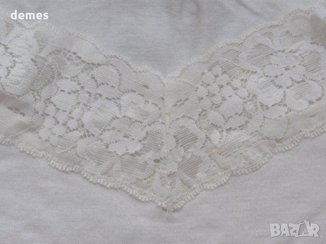  Бял дамски корсаж с дълъг ръкав, нов, размер М, снимка 3 - Корсети, бюстиета, топове - 31204800