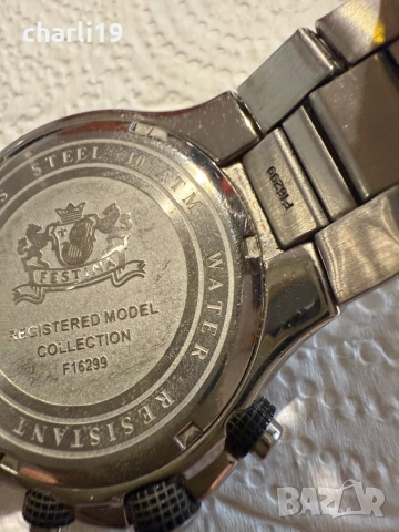 Мъжки часовник FESTINA, снимка 4 - Мъжки - 52669721