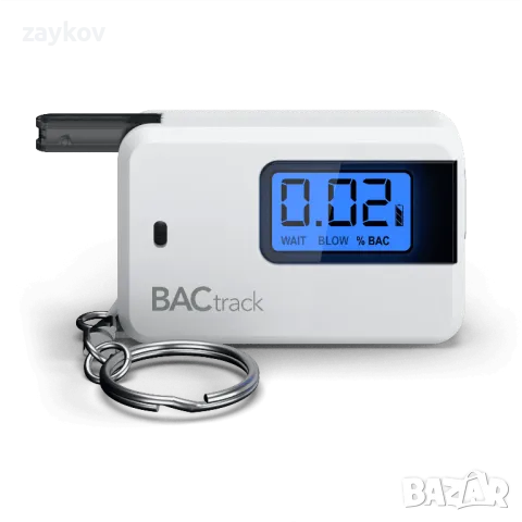 BACtrack Go
Ключодържател Алкохолен тестер
