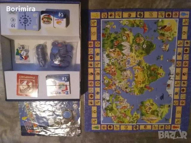 Настолна игри Околосветско пътешествие, снимка 4 - Образователни игри - 31059220