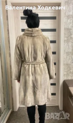 Шикозно палто от норка, снимка 2 - Палта, манта - 49109955