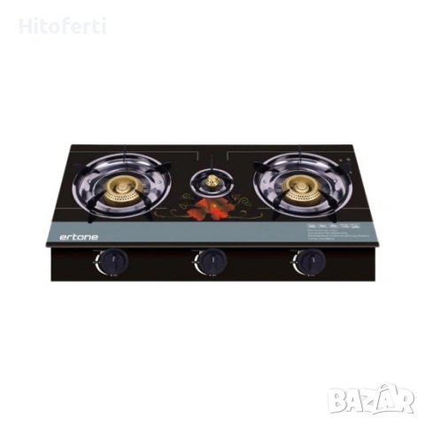 	Стъклена газова печка ERTONE ERT-MN-1103