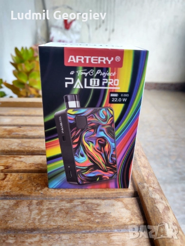 Вейп Artery Pal Pro 2, снимка 6 - Вейп без пълнители - 51896808