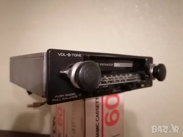 ретро авторадио pioneer , снимка 3 - Декове - 55956335