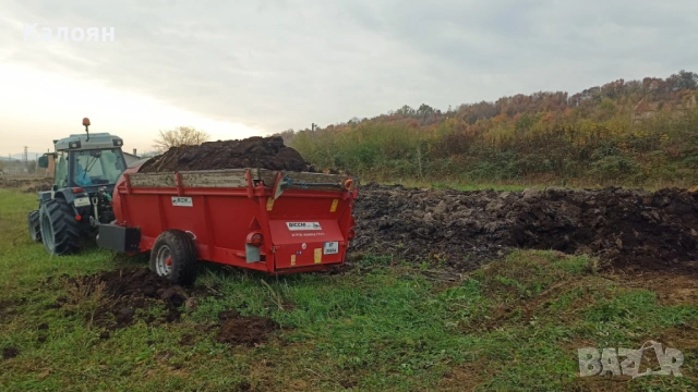 Тороразхвърлящо ремарке BICCHI BSR 50 – 5 тона (за лозя и овощни градини), снимка 8 - Селскостопанска техника - 54086238