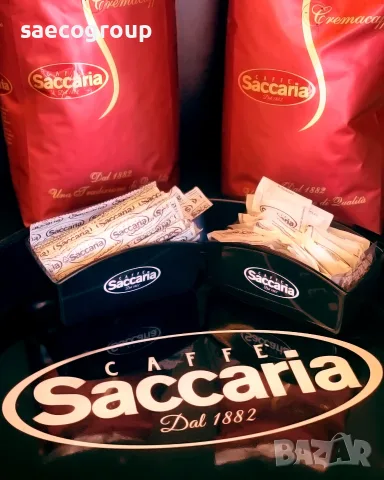 Италианско премиум кафе на зърна Caffe Saccaria Cremacaffè, снимка 3 - Други - 55927581