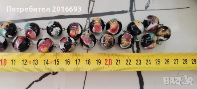 Обици и гердан комплект., снимка 2 - Обеци - 54218519