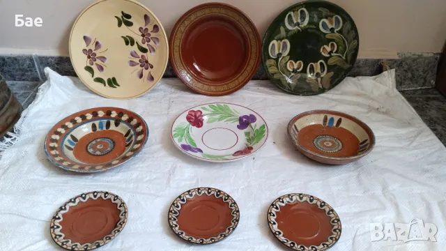 лот Керамика чинии паници, снимка 1