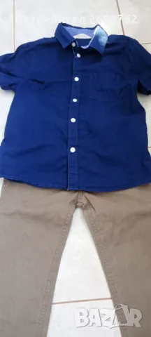 Детски комплект за момче дънки и ризка 7-8г., снимка 4 - Детски комплекти - 50247994