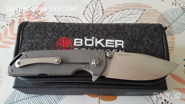 Сгъваем нож Boker, снимка 2 - Ножове - 56331835
