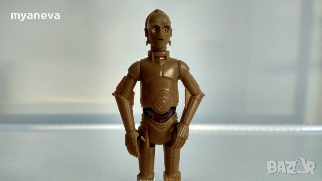 Star Wars , екшън фигури на Rey Jakku ( 15 см ) ,C-3PO  (10 см ) , Chewbacca ( 10см )., снимка 7 - Фигурки - 44281369
